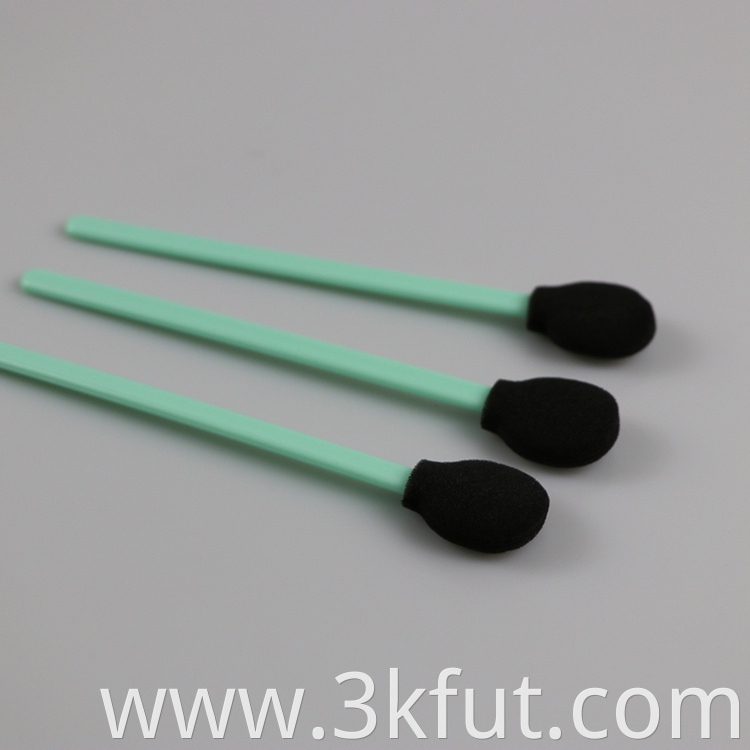 swab solvent foam tipped cleaning swab